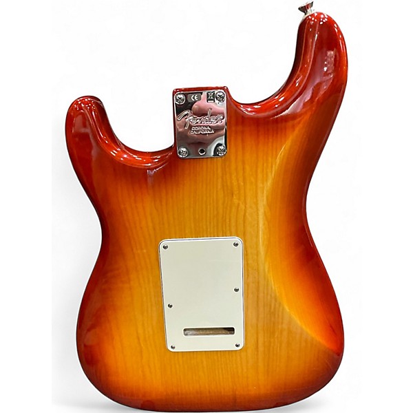Used 2010 Fender American Standard Stratocaster Sienna Sunburst Solid Body Electric Guitar