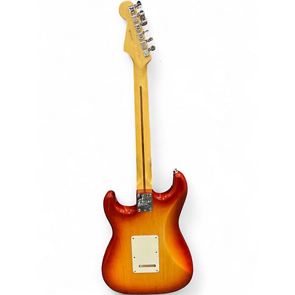 Used 2010 Fender American Standard Stratocaster Sienna Sunburst Solid Body Electric Guitar