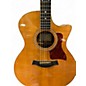 Used 2002 Taylor 414CE Natural Acoustic Electric Guitar