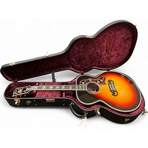 Used Gibson SJ Monarch 3 Color Sunburst Acoustic Guitar