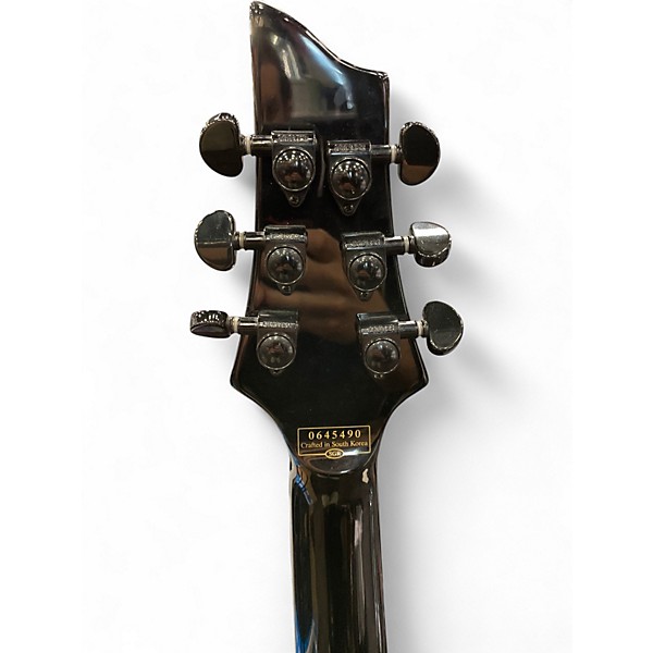 Used Schecter Guitar Research Hellraiser C1 Black Solid Body Electric Guitar