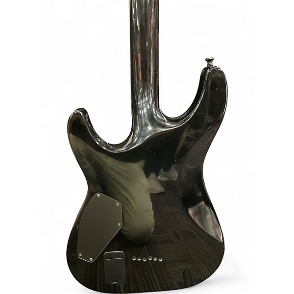 Used Schecter Guitar Research Hellraiser C1 Black Solid Body Electric Guitar