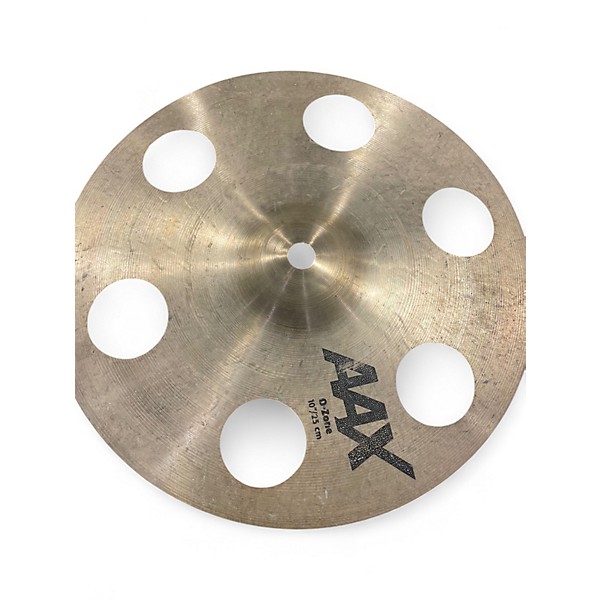 Used SABIAN 10in AAX Ozone Splash Cymbal