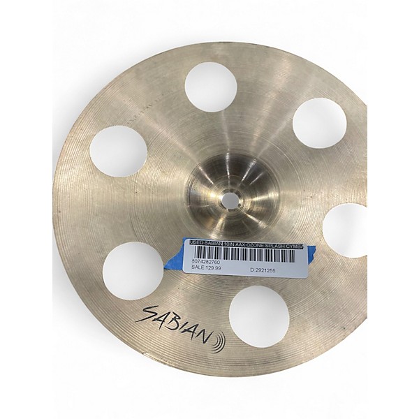 Used SABIAN 10in AAX Ozone Splash Cymbal