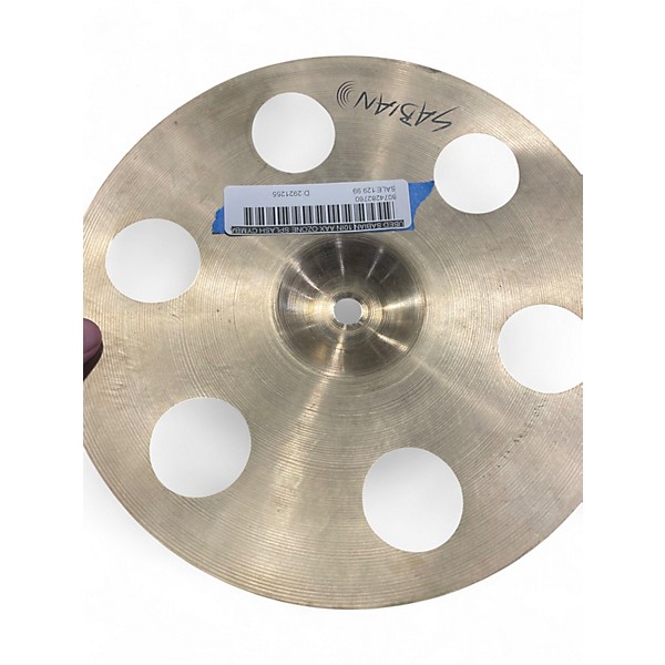 Used SABIAN 10in AAX Ozone Splash Cymbal
