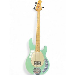 Used Sterling by Music Man Sub 4 Seafoam Green Electric Bass Guitar