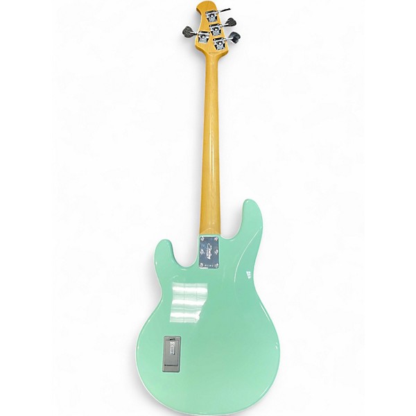 Used Sterling by Music Man Sub 4 Seafoam Green Electric Bass Guitar
