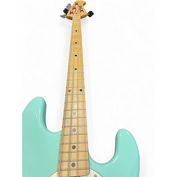 Used Sterling by Music Man Sub 4 Seafoam Green Electric Bass Guitar