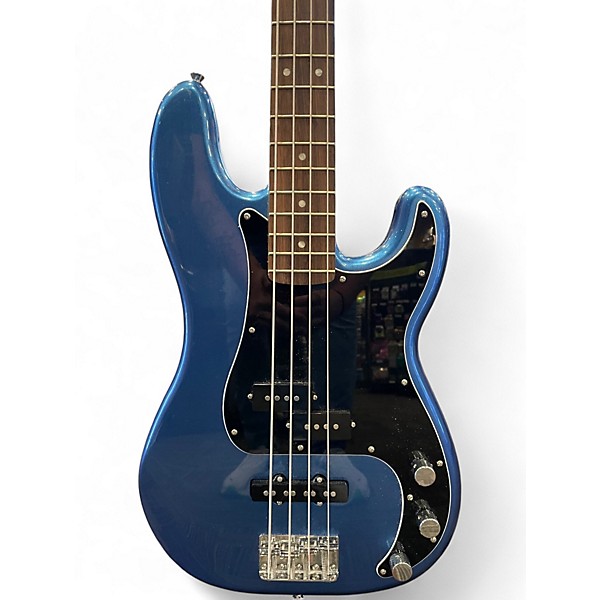 Used 2020s Squier Affinity Precision Bass Lake Placid Blue Electric Bass Guitar