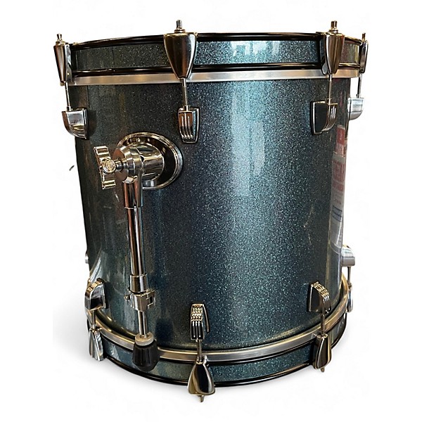 Used Ludwig 6 Piece Breakbeats By Questlove Blue Sapphire Drum Kit