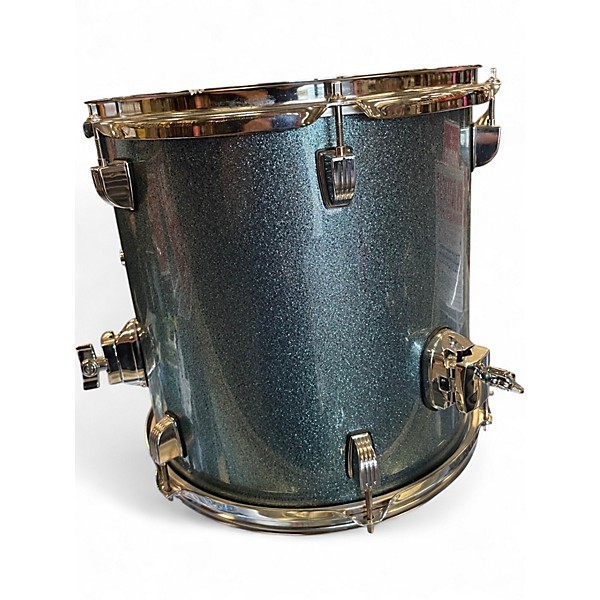 Used Ludwig 6 Piece Breakbeats By Questlove Blue Sapphire Drum Kit