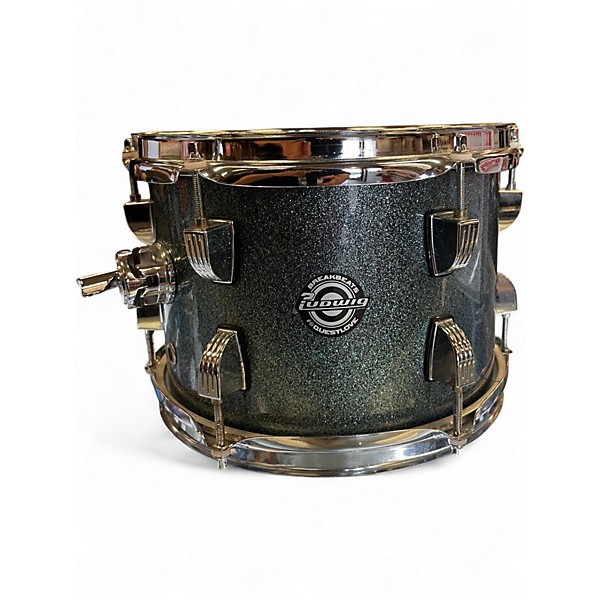 Used Ludwig 6 Piece Breakbeats By Questlove Blue Sapphire Drum Kit