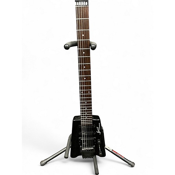 Used Steinberger Spirit GT Pro Deluxe Black Solid Body Electric Guitar