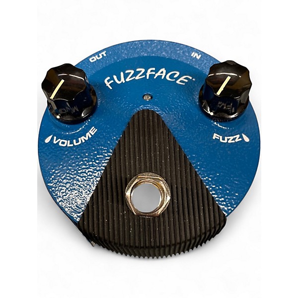 Used Dunlop FFM1 Silicon Fuzz Face Mini Blue Effect Pedal