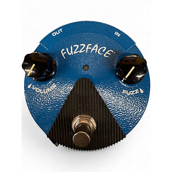 Used Dunlop FFM1 Silicon Fuzz Face Mini Blue Effect Pedal