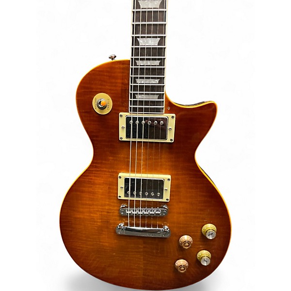Used Firefly Classic Amber Solid Body Electric Guitar