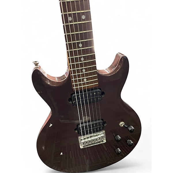 Used 1999 Ibanez AX7521 Purple Solid Body Electric Guitar