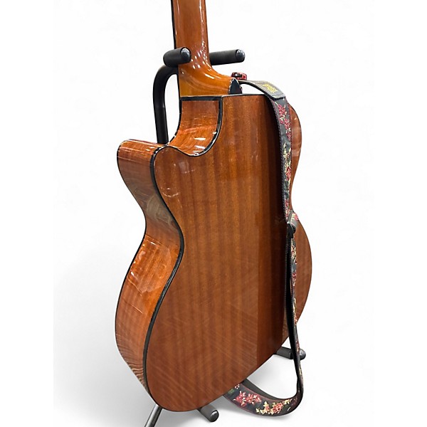 Used 2022 Fender CB-60SE Worn Natural Acoustic Bass Guitar