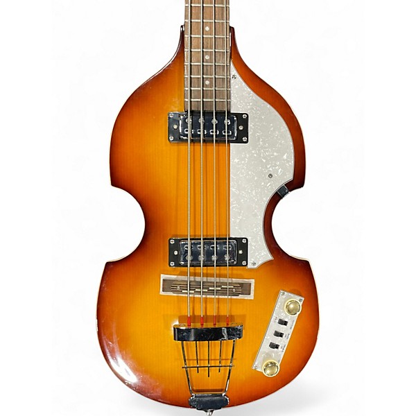 Used Hofner HIBBSBO1 Violin Sunburst Electric Bass Guitar