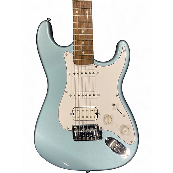 Used Squier Stratocaster HSS Blue Solid Body Electric Guitar