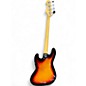 Used Fender American Professional Jazz Bass 3 Color Sunburst Electric Bass Guitar