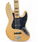 Used Squier Classic Vibe 70s Jazz Bass Natural Electric Bass Guitar