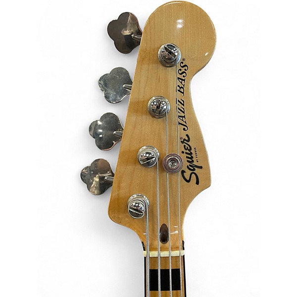 Used Squier Classic Vibe 70s Jazz Bass Natural Electric Bass Guitar