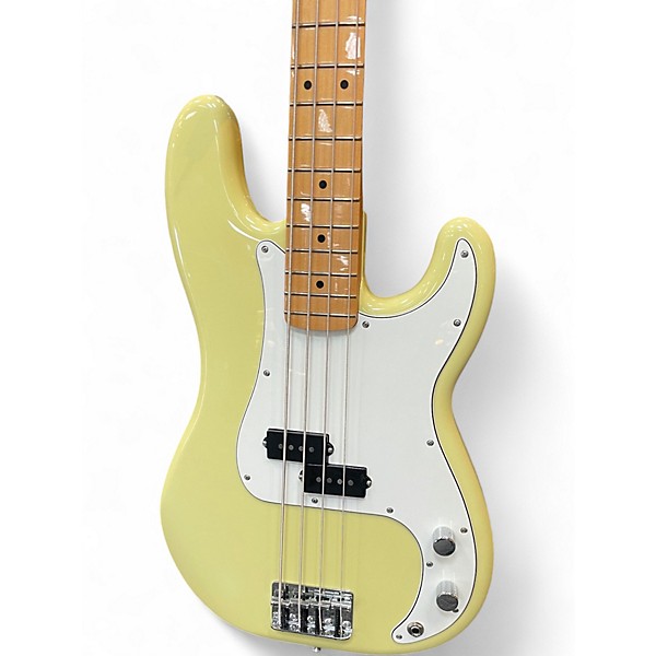 Used Fender PLAYER II PRECISION TV Yellow Electric Bass Guitar