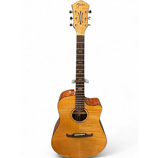 Used Fender T Bucket 400CE Natural Acoustic Electric Guitar