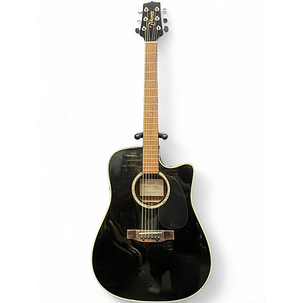 Used Takamine EG531SC Black Acoustic Electric Guitar