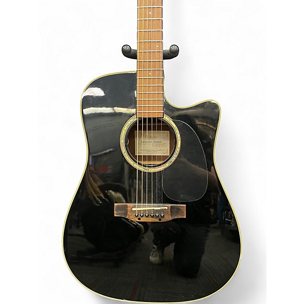 Used Takamine EG531SC Black Acoustic Electric Guitar