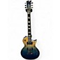 Used ESP E-II Eclipse Trans Blue Solid Body Electric Guitar thumbnail