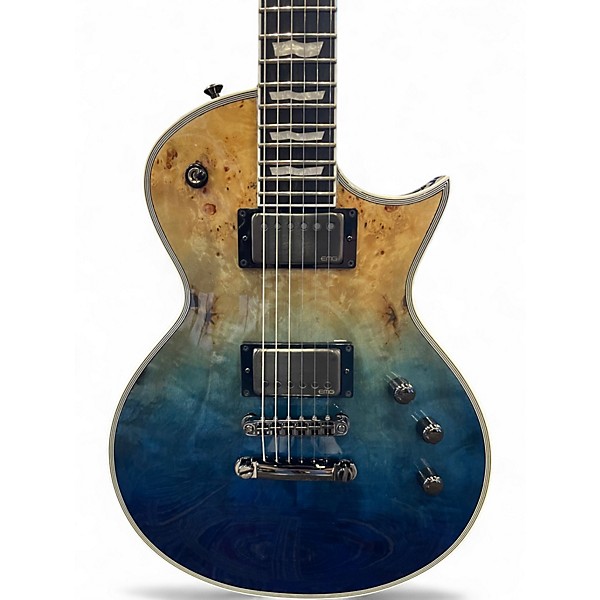 Used ESP E-II Eclipse Trans Blue Solid Body Electric Guitar