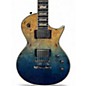 Used ESP E-II Eclipse Trans Blue Solid Body Electric Guitar