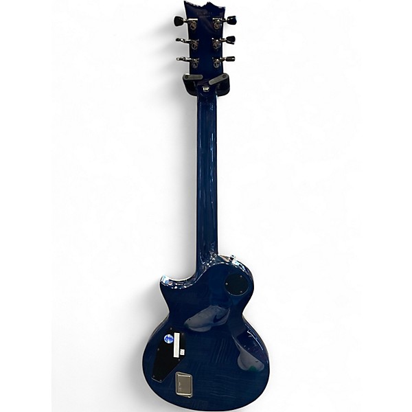 Used ESP E-II Eclipse Trans Blue Solid Body Electric Guitar