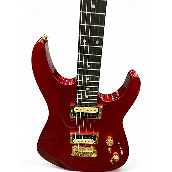 Used Jackson JS11 Candy Apple Red Solid Body Electric Guitar
