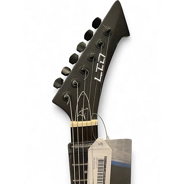 Used ESP LTD James Hetfield Snakebyte Black Solid Body Electric Guitar