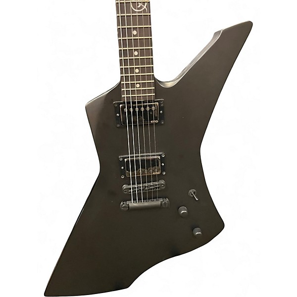 Used ESP LTD James Hetfield Snakebyte Black Solid Body Electric Guitar