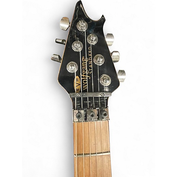 Used EVH Wolfgang Standard Trans Amber Solid Body Electric Guitar