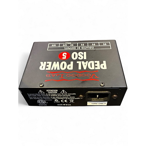 Used Voodoo Lab Pedal Power ISO 5 Power Supply