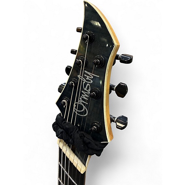 Used Ormsby TX GTR Trans Black Solid Body Electric Guitar