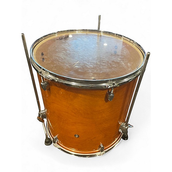 Used Pearl 5 Piece Export New Fusion EXL Amber Drum Kit