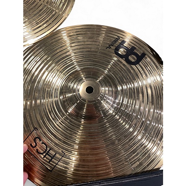 Used MEINL 13in HCS Hi Hat Pair Cymbal