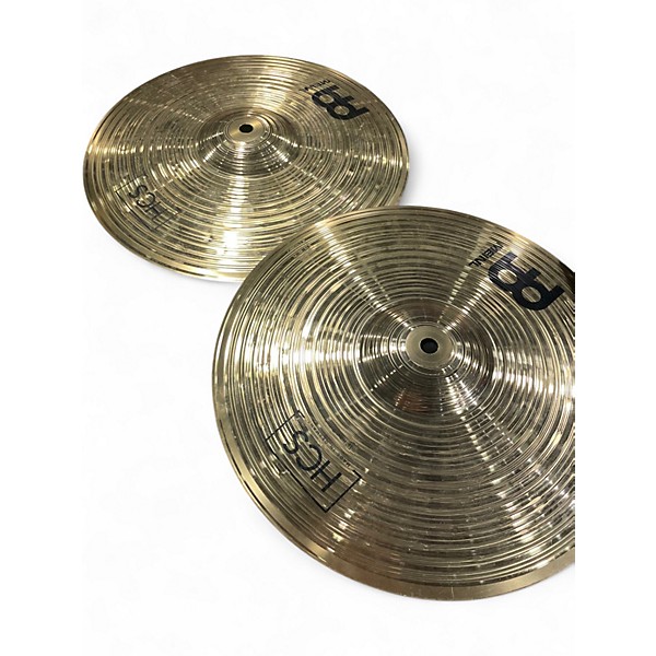 Used MEINL 13in HCS Hi Hat Pair Cymbal