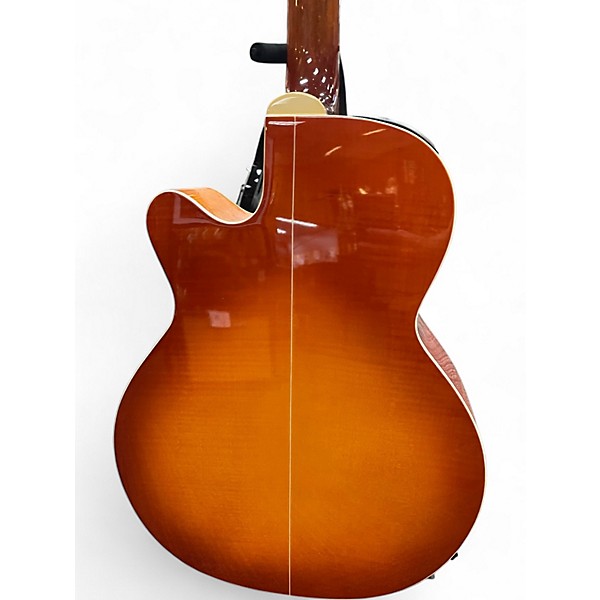 Used Takamine EG444C Orange Acoustic Electric Guitar