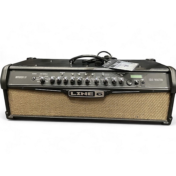 Used Line 6 Spider IV HD150 Solid State Guitar Amp Head