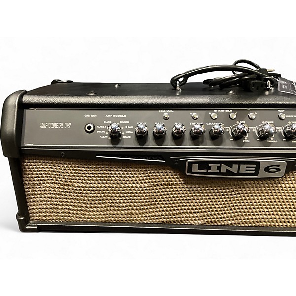 Used Line 6 Spider IV HD150 Solid State Guitar Amp Head