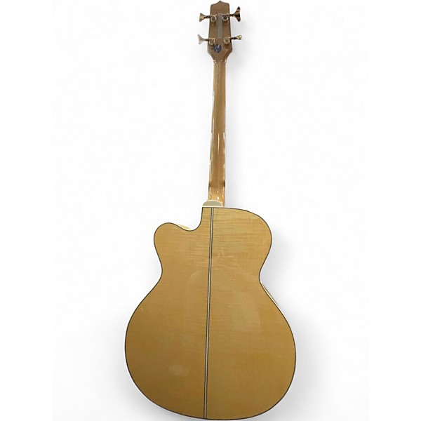 Used Takamine GB72CE Natural Acoustic Bass Guitar