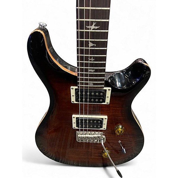 Used PRS SE Custom 24 2 Tone Sunburst Solid Body Electric Guitar