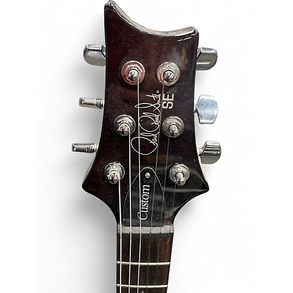 Used PRS SE Custom 24 2 Tone Sunburst Solid Body Electric Guitar